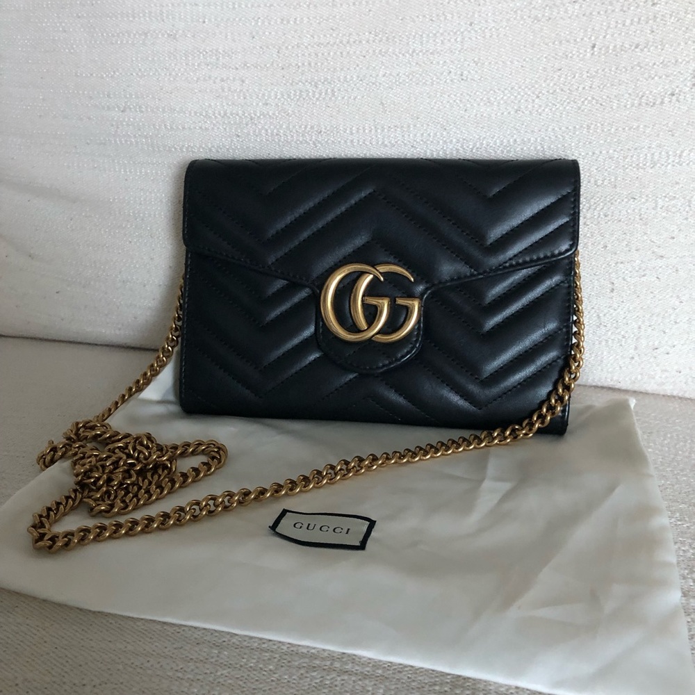 Authentic Gucci Marmont Crossbody Bag